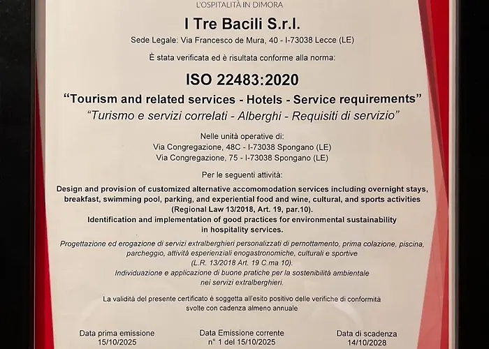 Tre Bacili - L'ospitalita In Dimora Pensjonat